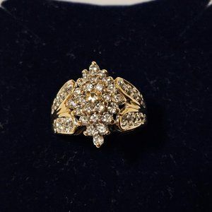 1 CT Diamond Cluster